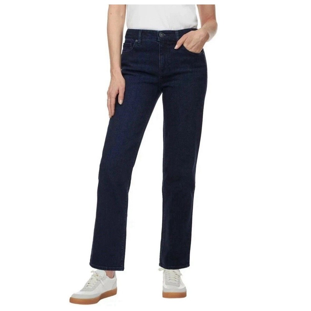 NWT Hudson Mid Rise Straight Leg Jeans Dark Indigo - Size 4 (29" Inseam)